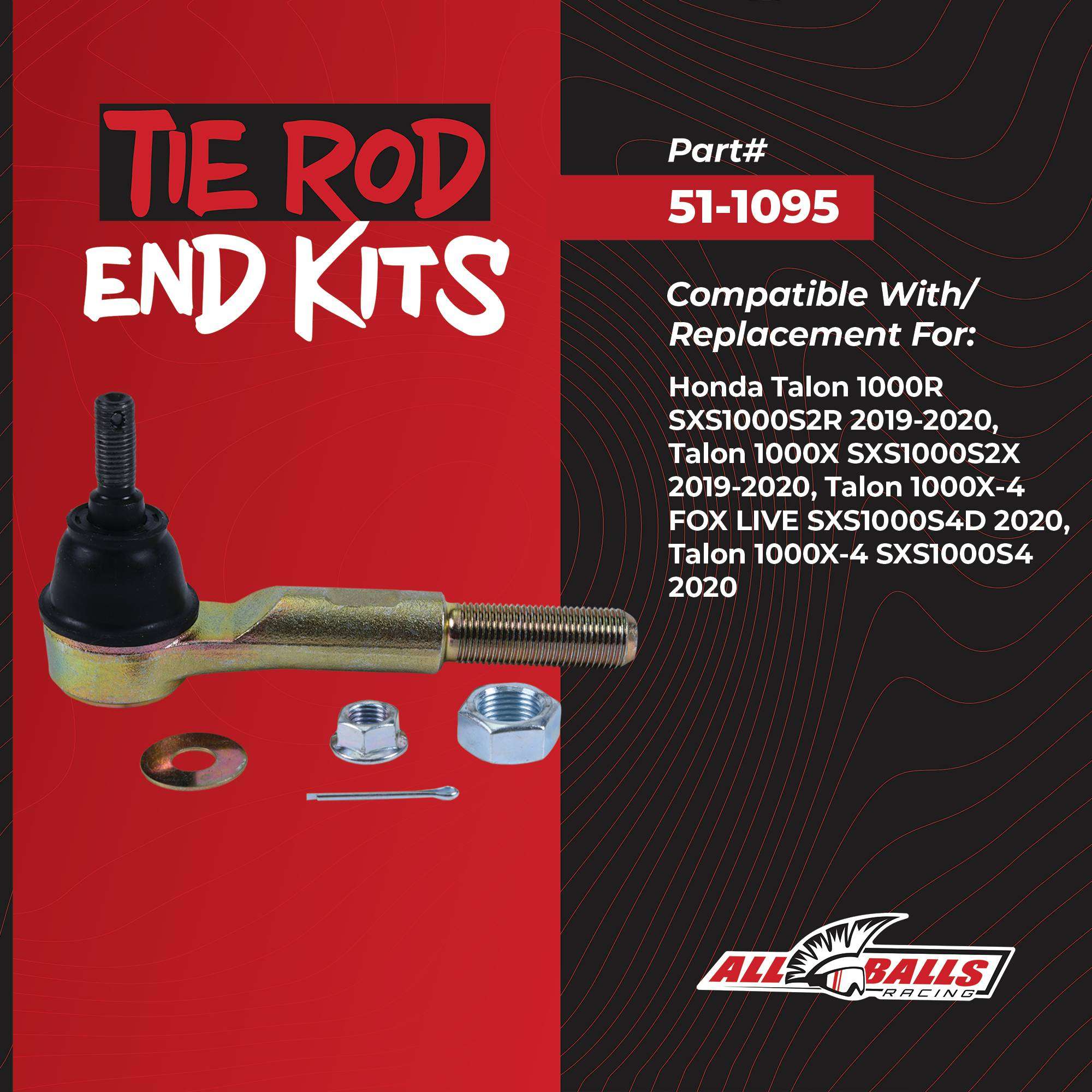 All Balls Outer Tie Rod End Kit