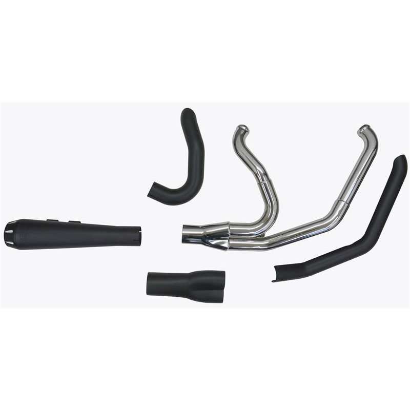 Bassani Road Rage 2-Into-1 Exhaust for Harley Davidson