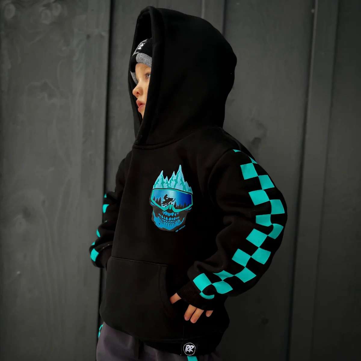 Rad Rascals Youth Skull Mountain Hoodie
