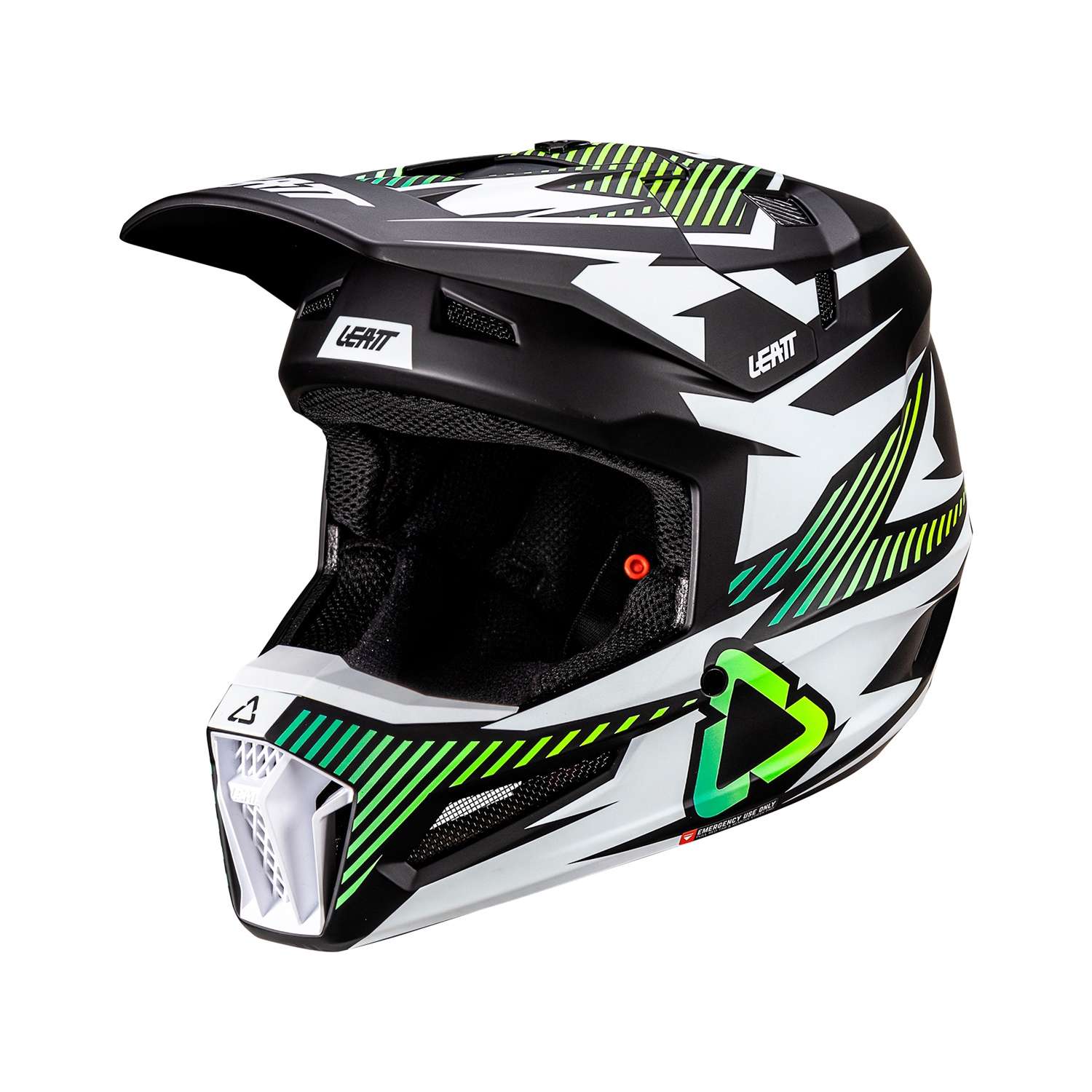 Leatt Moto 3.5 V26 MX Helmet with Goggles