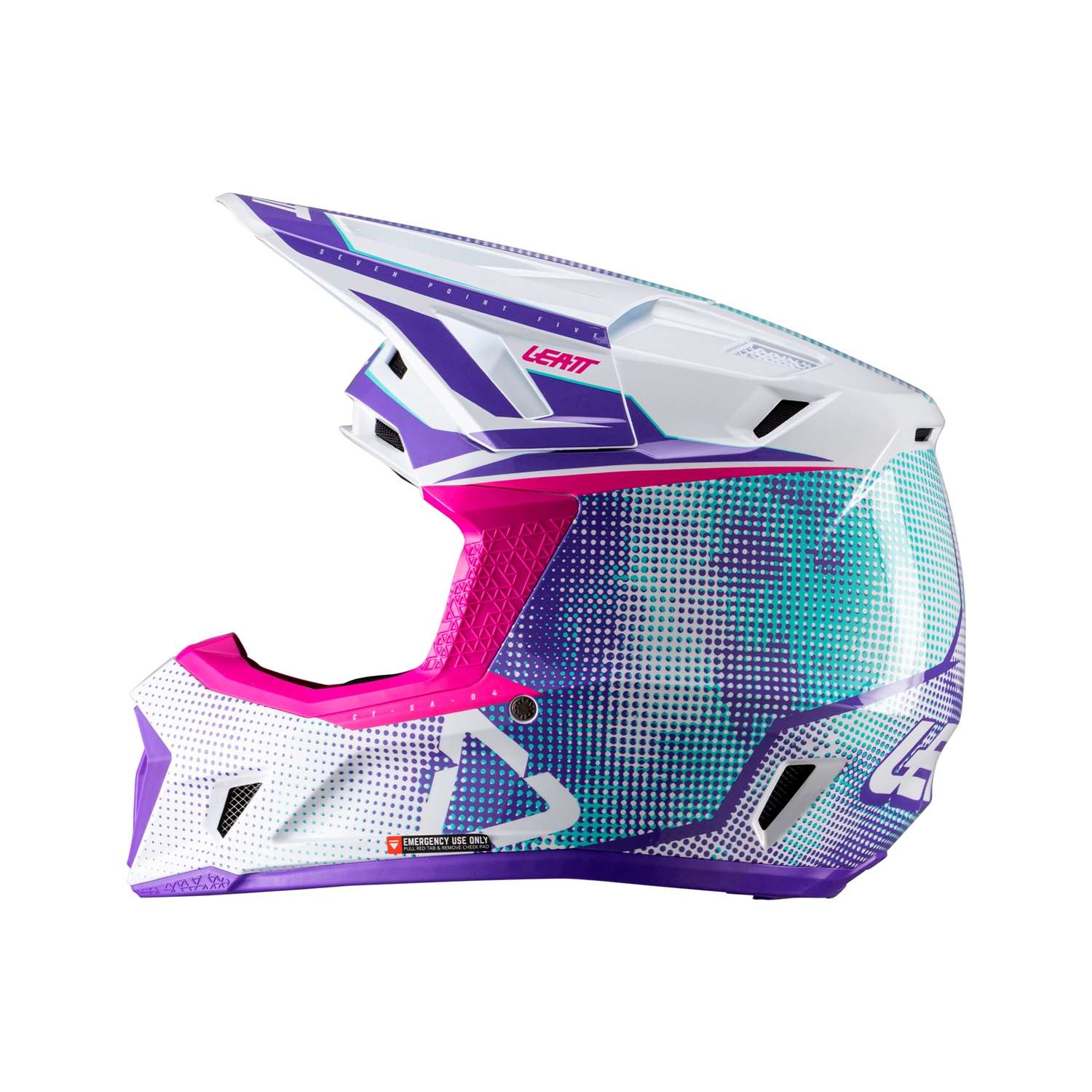 Leatt Moto 7.5 V26 Helmet with Goggles