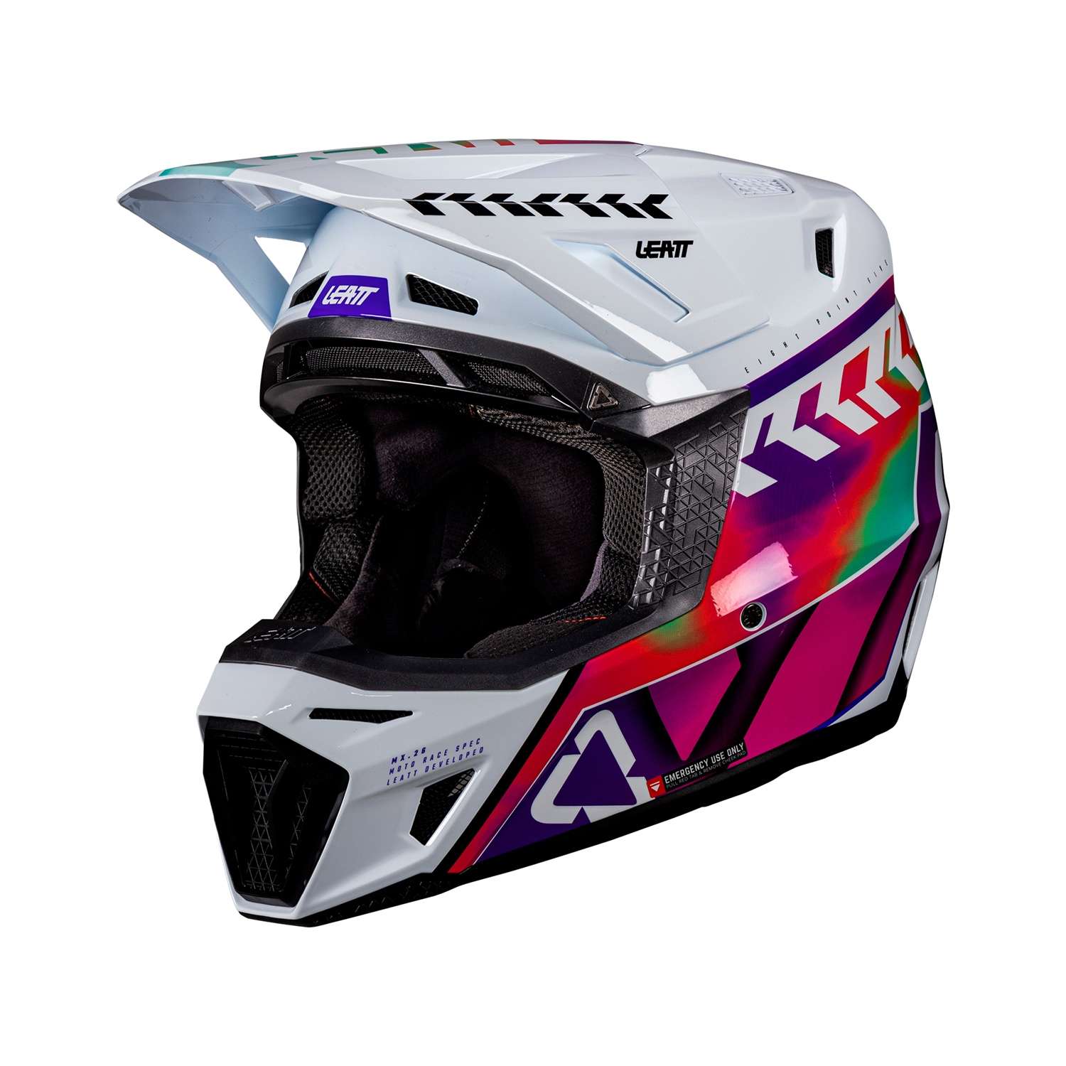 Leatt Moto 8.5 V26 Helmet with Goggles