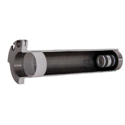 Tube d'accélérateur en aluminium Tusk pour moto tout-terrain avec roulement