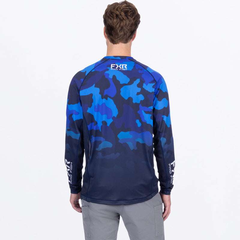 FXR Derby Camo Air UPF Longsleeve