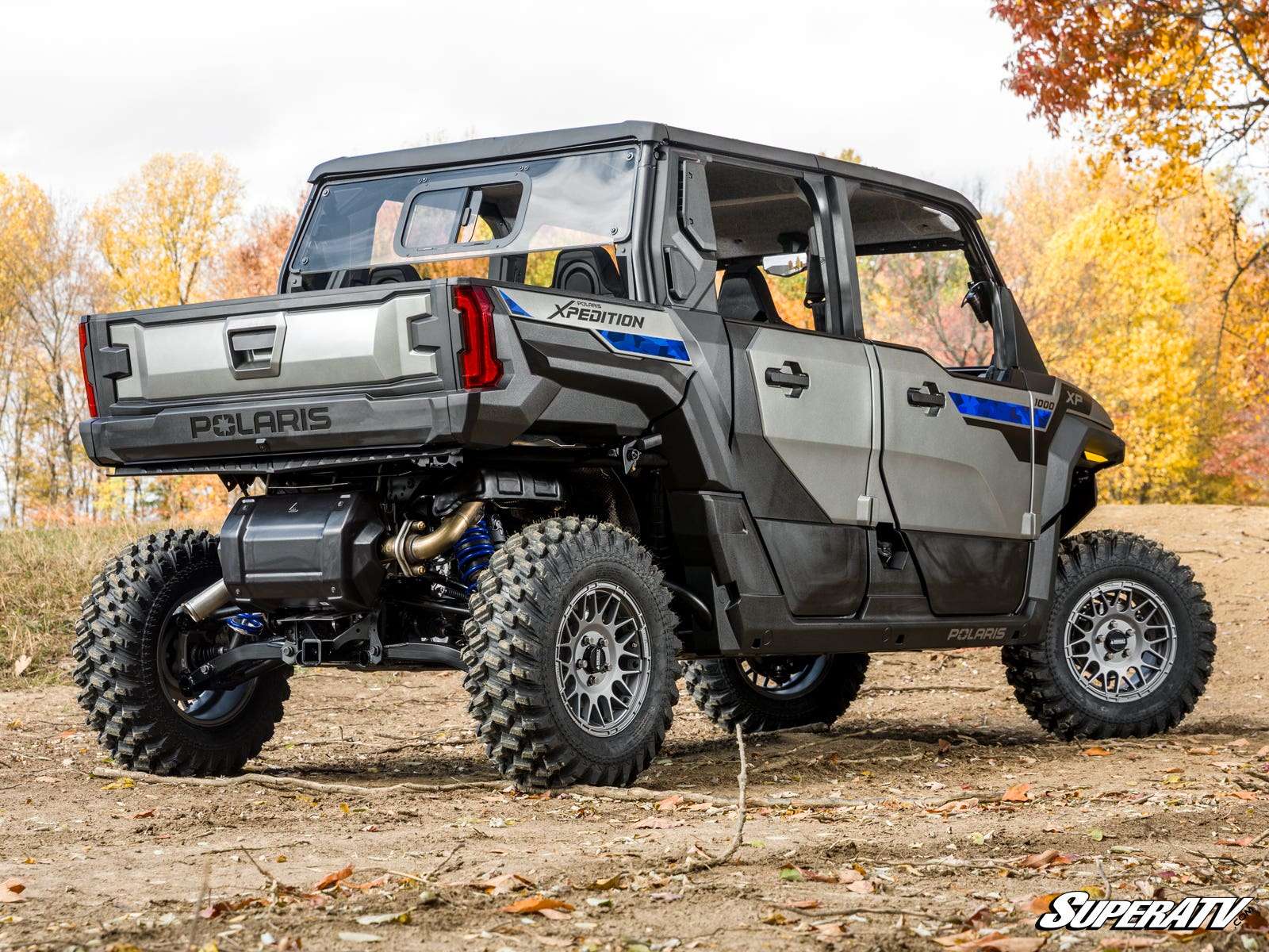 SuperATV Polycarbonate Sliding Rear UTV Windshield