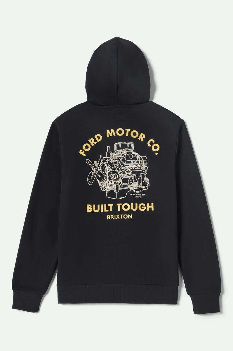 Sweat à capuche polaire Brixton Ford Built Tough