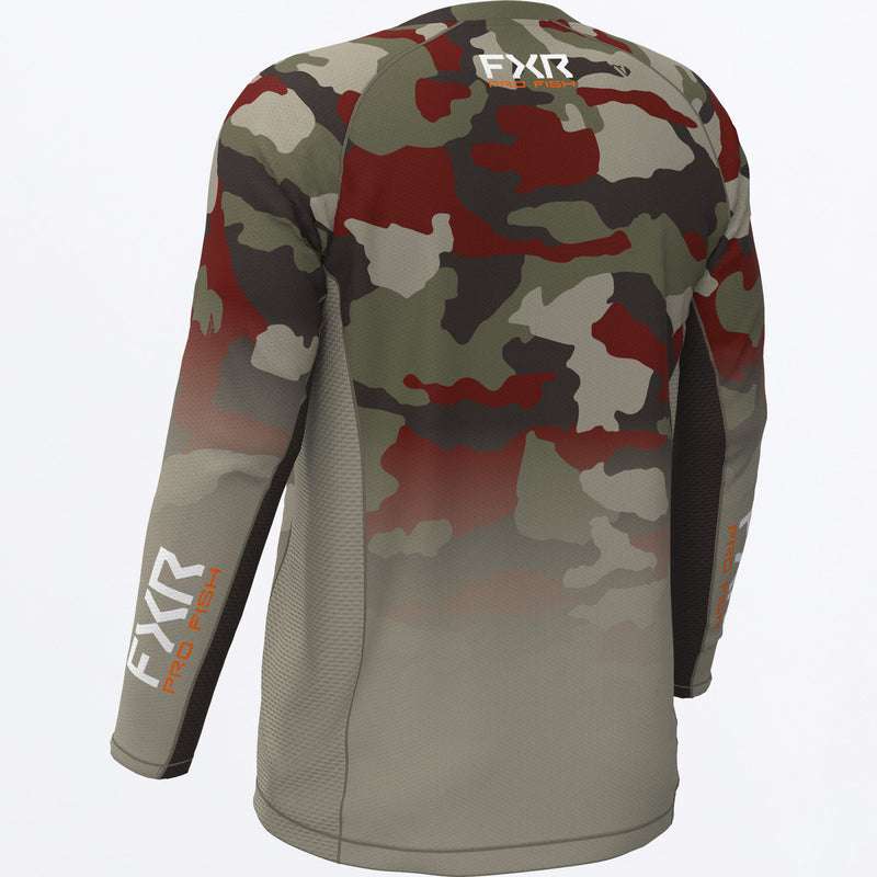 FXR Derby Camo Air UPF Longsleeve