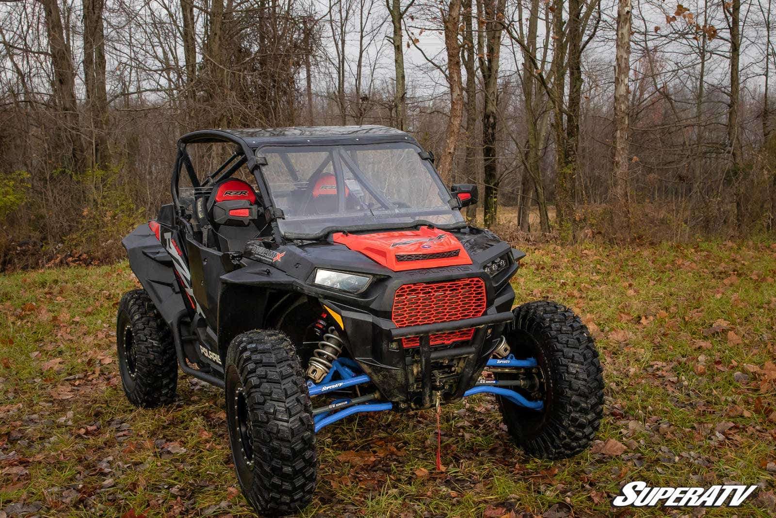 SuperATV Polaris RZR XP Chromoly High Clearance 1.5" Forward Offset A-Arms