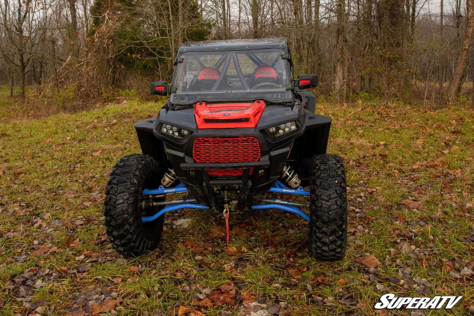 SuperATV Polaris RZR XP Chromoly High Clearance 1.5" Forward Offset A-Arms