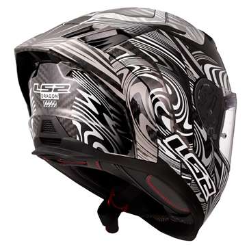 LS2 Dragon Carbon Helmet