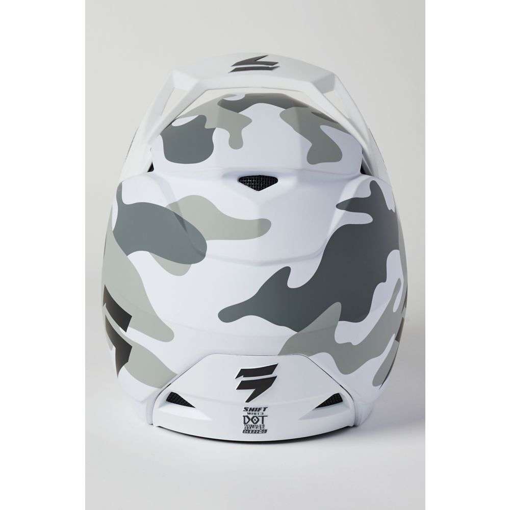 Shift Youth White Label Camo Helmet (Closeout)
