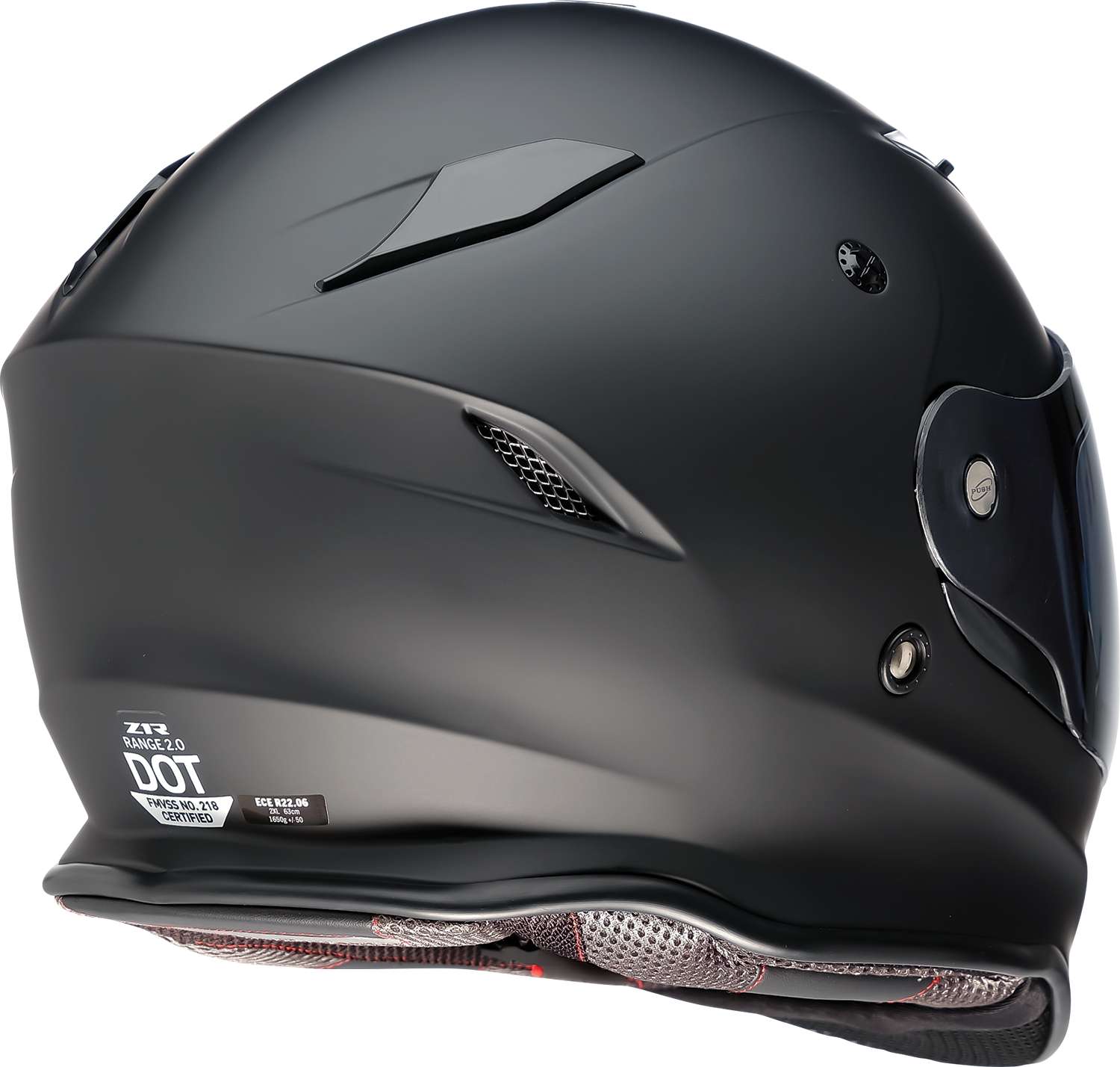 Z1R Nemesis Smoke Full Face Helmet