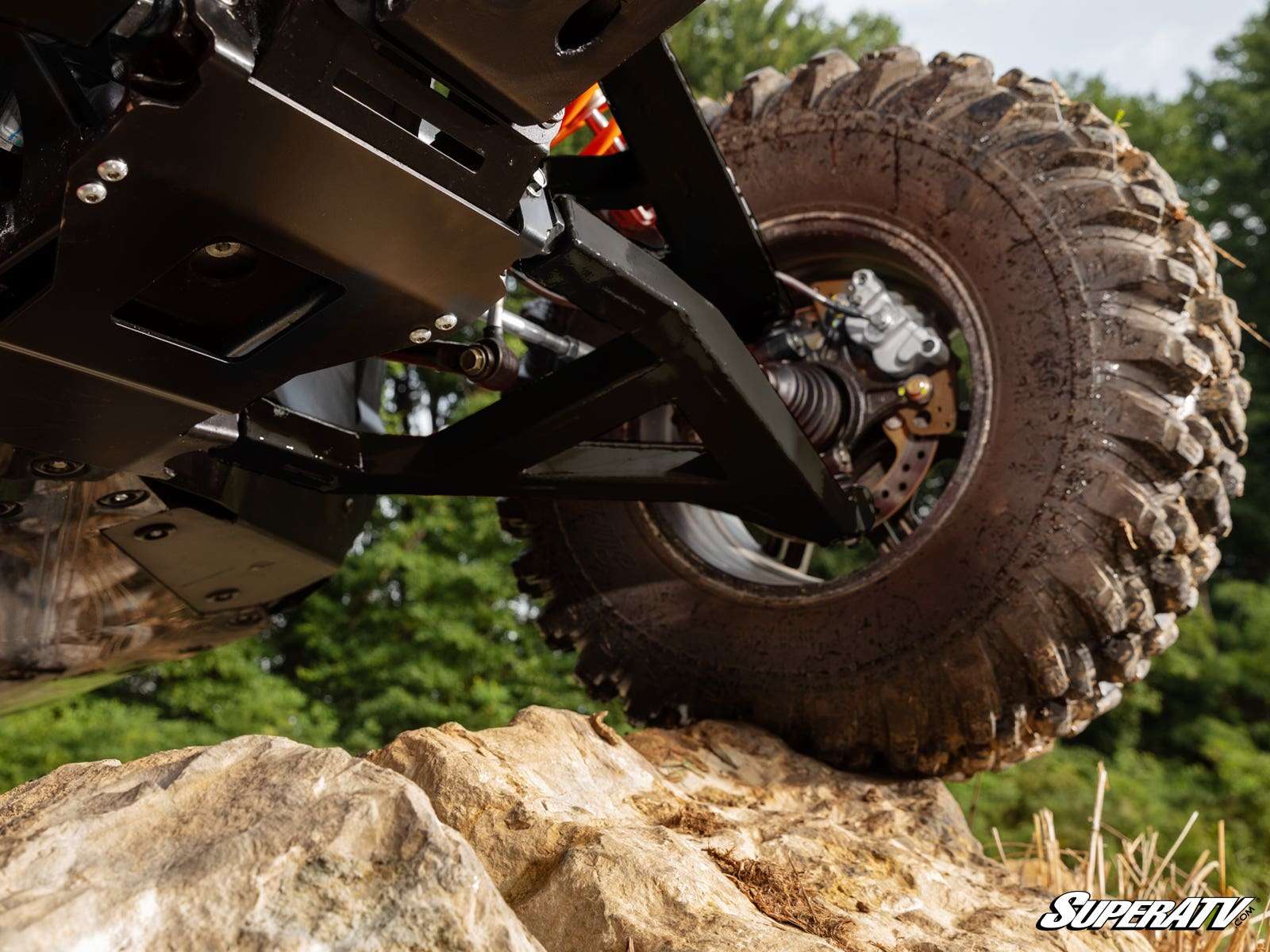 SuperATV Polaris RZR 1.5" Forward Offset Sidewinder A-Arms