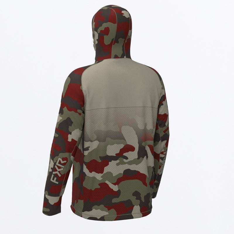 FXR Pro Camo Air UPF Hoodie