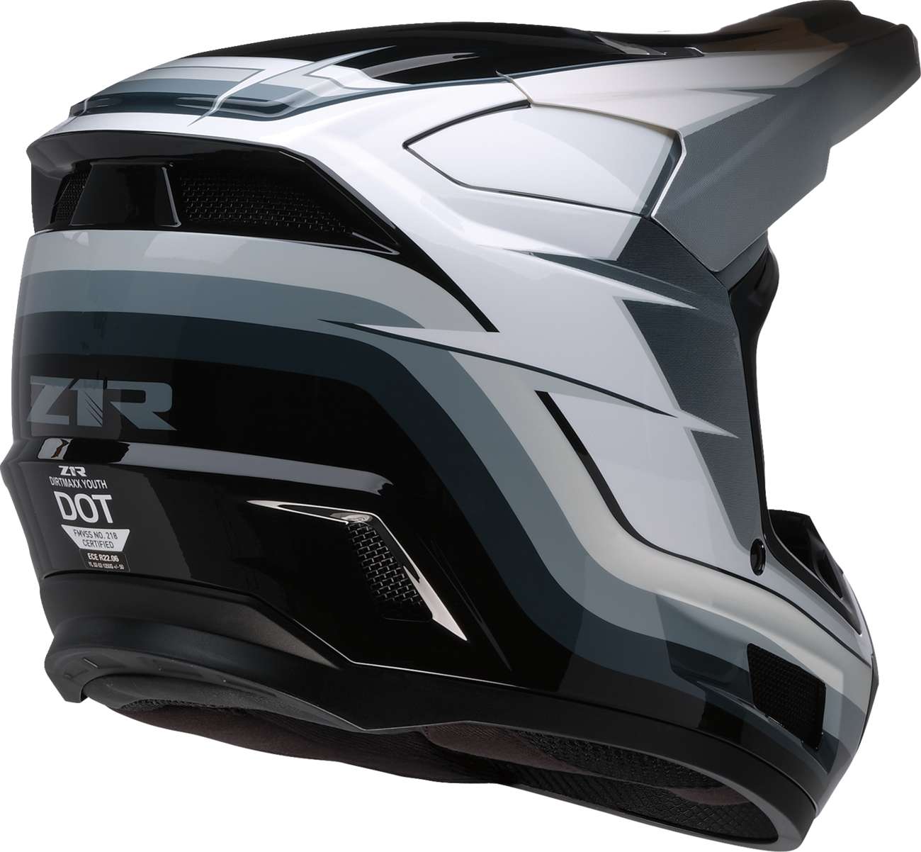 Z1R Youth Dirt Maxx Solid MX Helmet