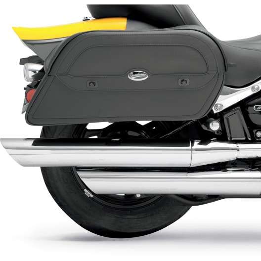 Saddlemen Express Cruis'n Slant Motorcycle Throw-Over Saddlebags