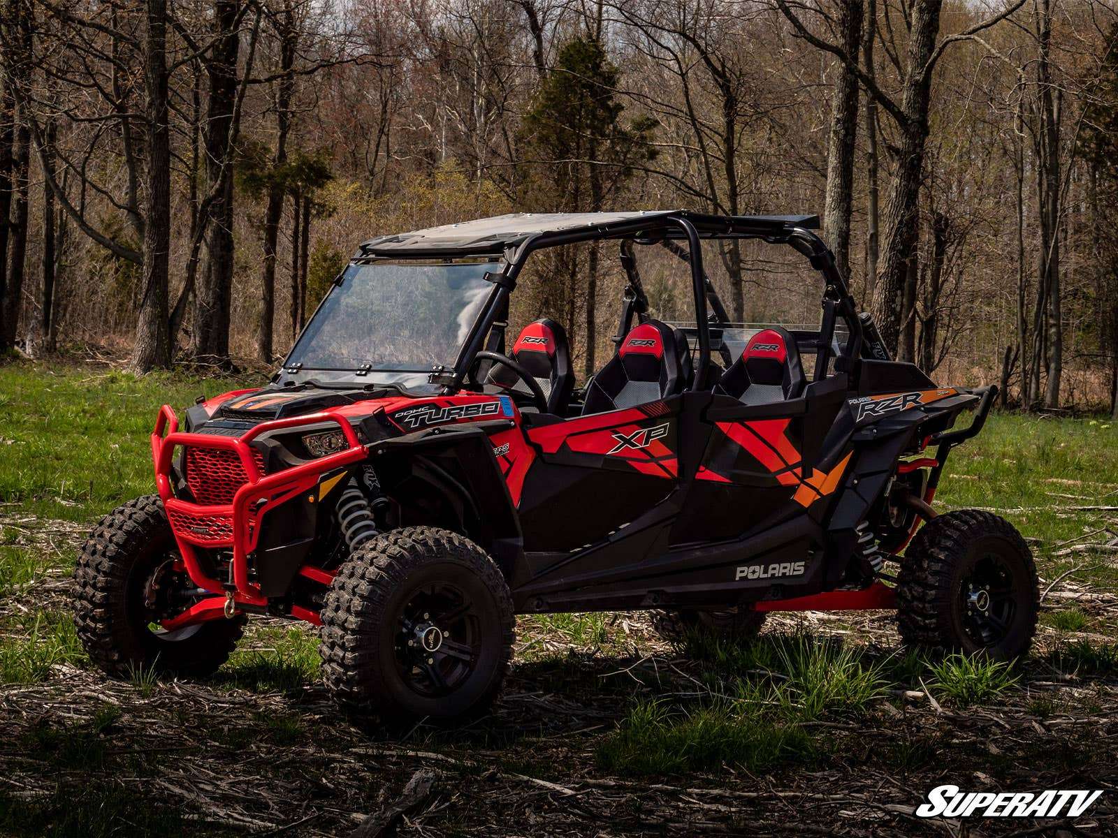 SuperATV Polaris RZR XP High Clearance Boxed A-Arms