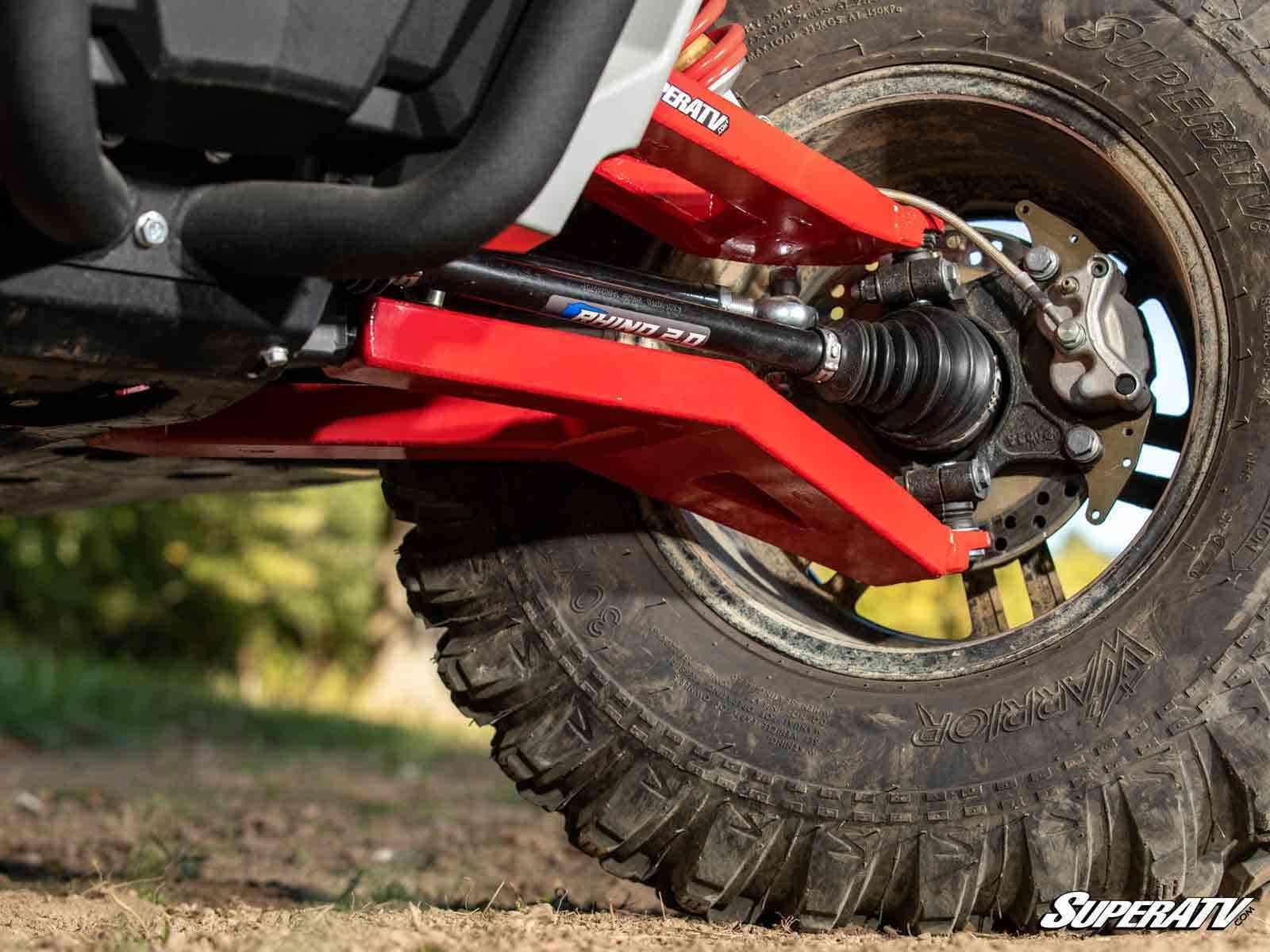 SuperATV Polaris General/RZR High Clearance 2" Forward Offset Boxed A-Arms