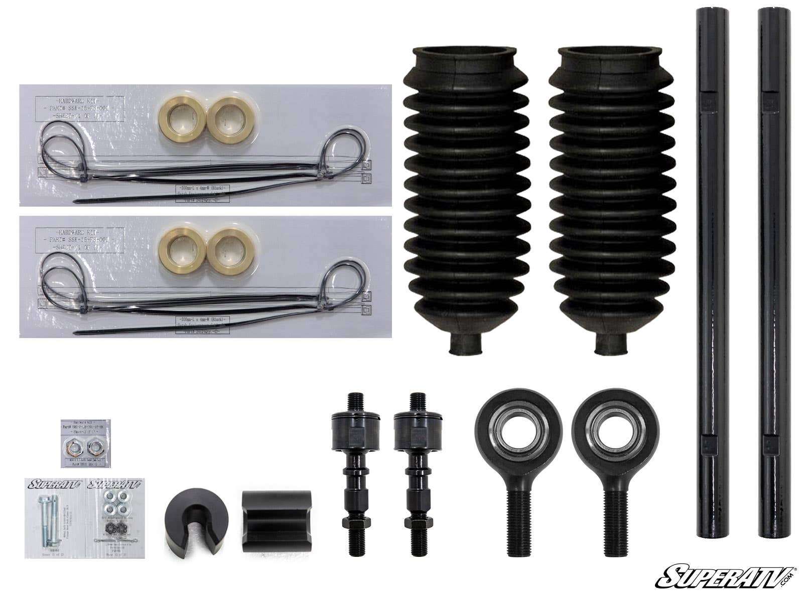 SuperATV Polaris Ranger High Clearance 2" Forward Offset A-Arms