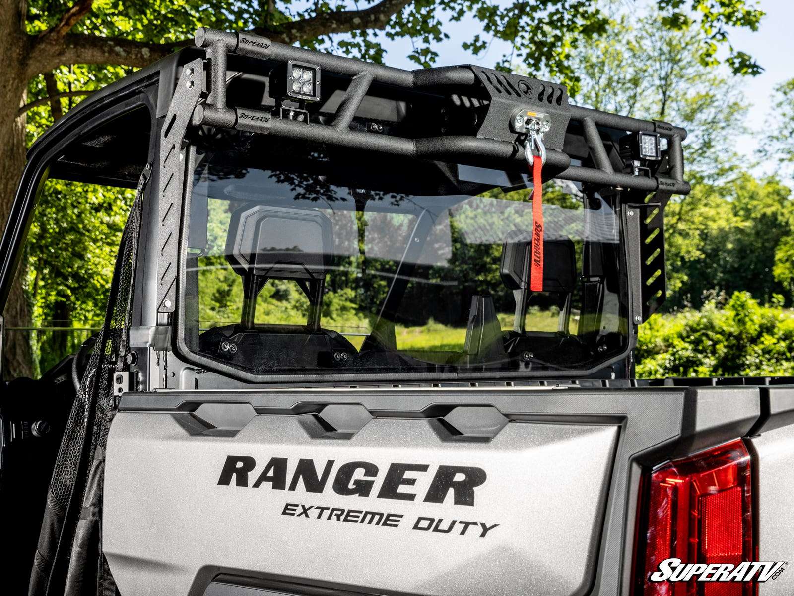 SuperATV Game Loader UTV Rack avec treuil