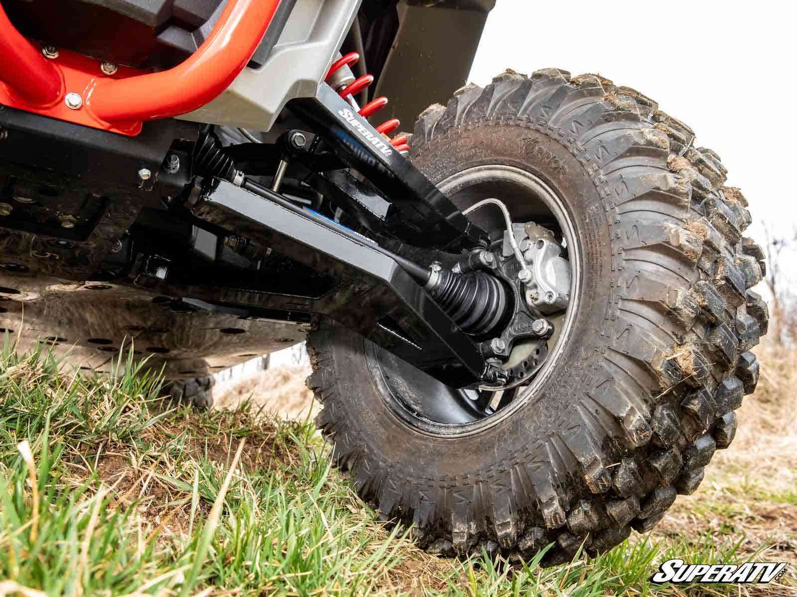 SuperATV Polaris General/RZR High Clearance 2" Forward Offset Boxed A-Arms