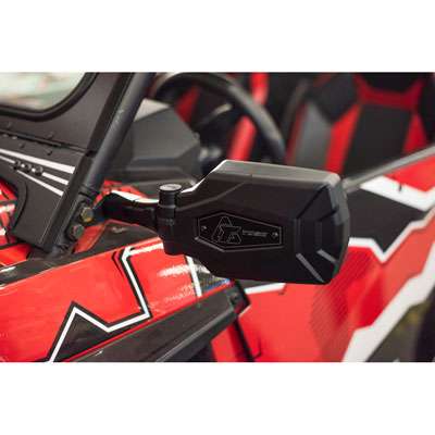 Tusk Pivot Folding UTV Mirrors w/A-pillar Mounts