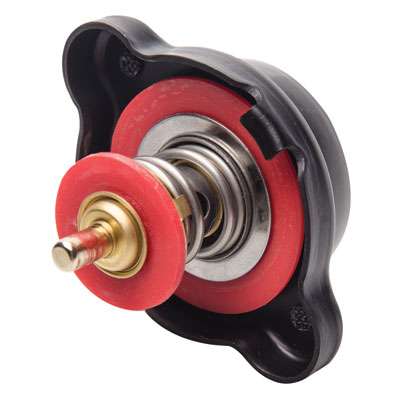 Bouchon de radiateur haute pression Tusk avec indicateur de température 2,0 bars
