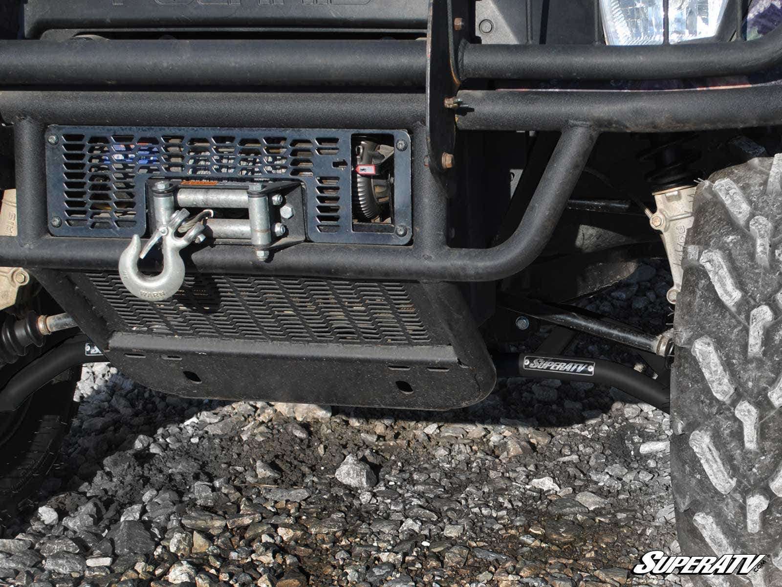 Bras triangulaires tubulaires décalés vers l'avant pour SuperATV Polaris Ranger XP 1000 de 2 pouces