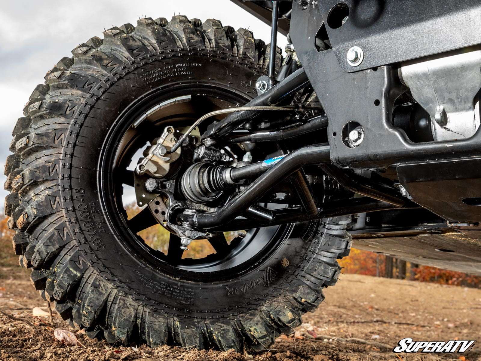 SuperATV Polaris Ranger High Clearance 1.5" Forward Offset A-Arms