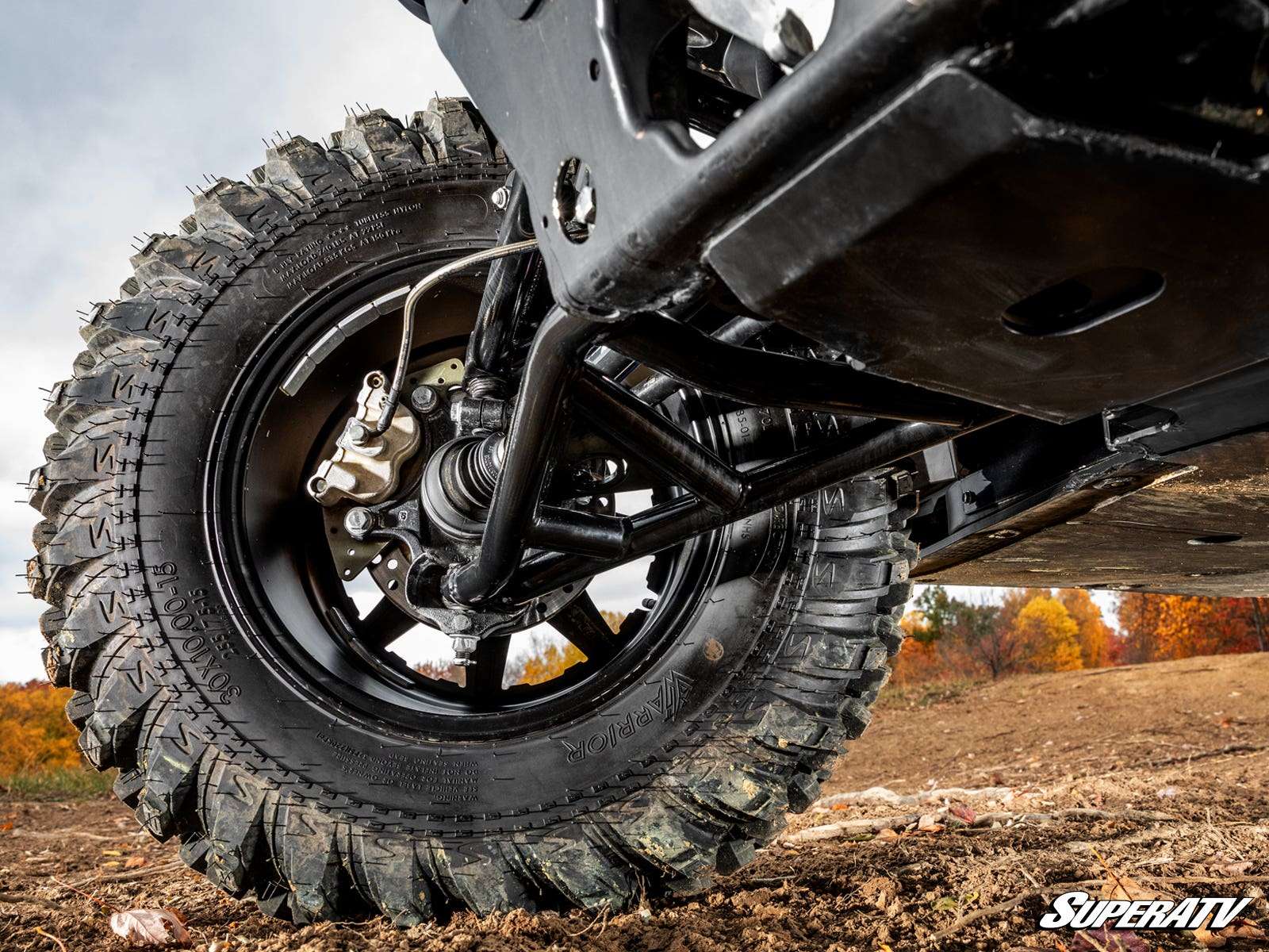 SuperATV Polaris Ranger High Clearance 1.5" Forward Offset A-Arms