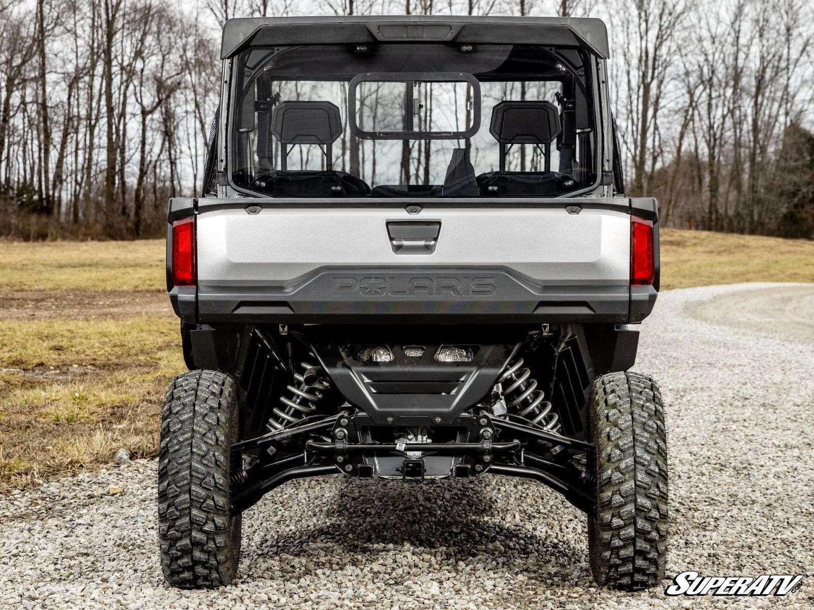 SuperATV Polycarbonate Sliding Rear UTV Windshield