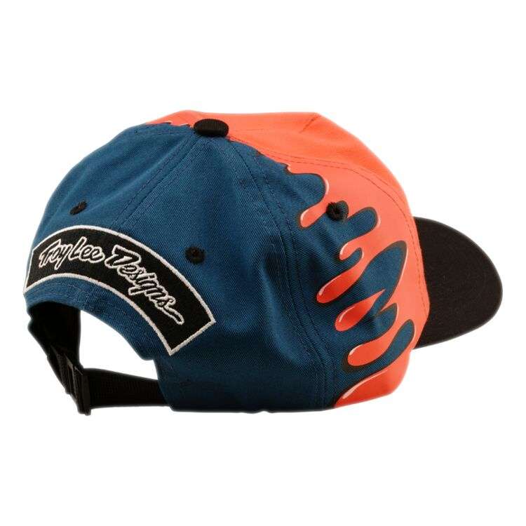 Troy Lee Designs Finish Line Unstructured Curved Snapback Hat