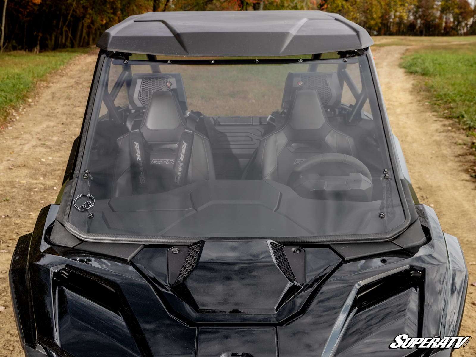 SuperATV Scratch Resistant Polycarbonate Front Windshield