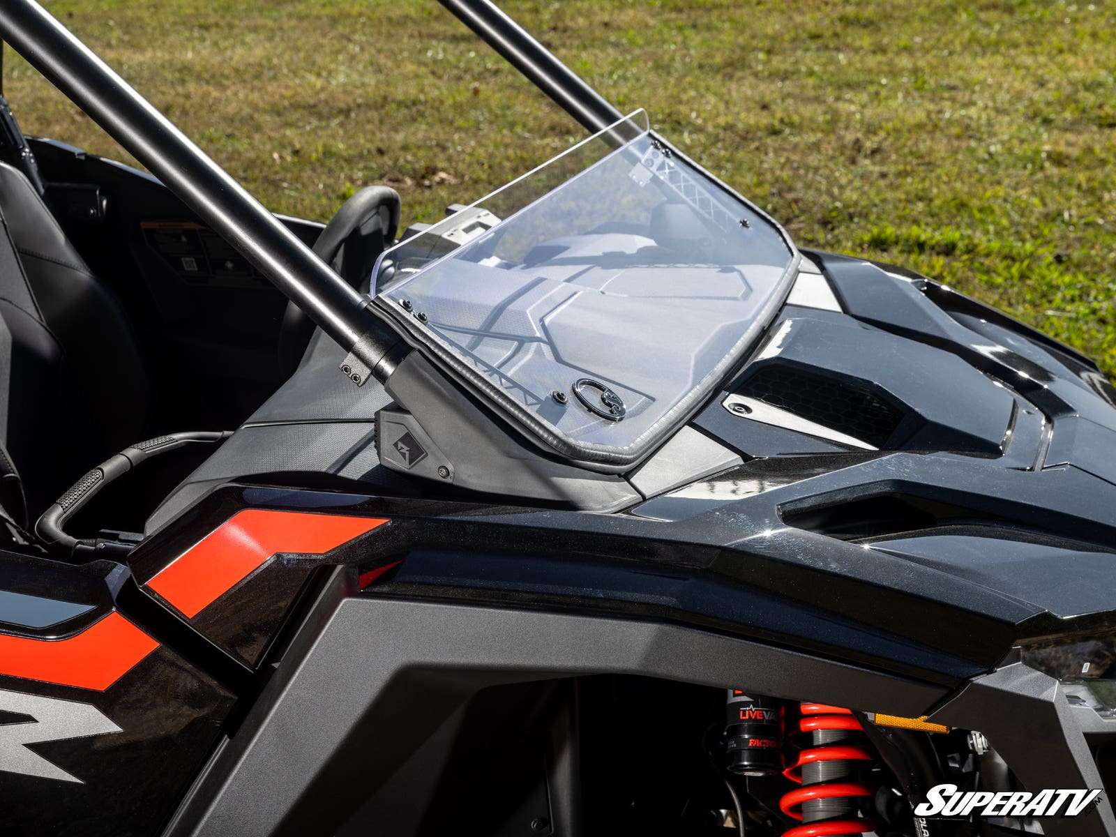 SuperATV Polycarbonate Half Front Windshield