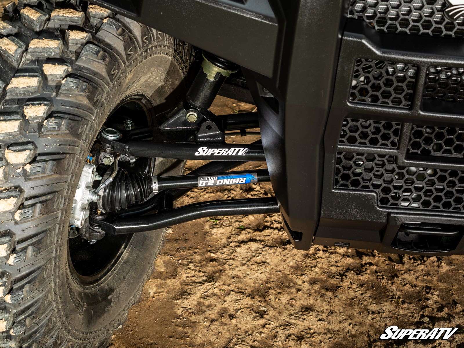 SuperATV Polaris Ranger High Clearance 2" Forward Offset A-Arms