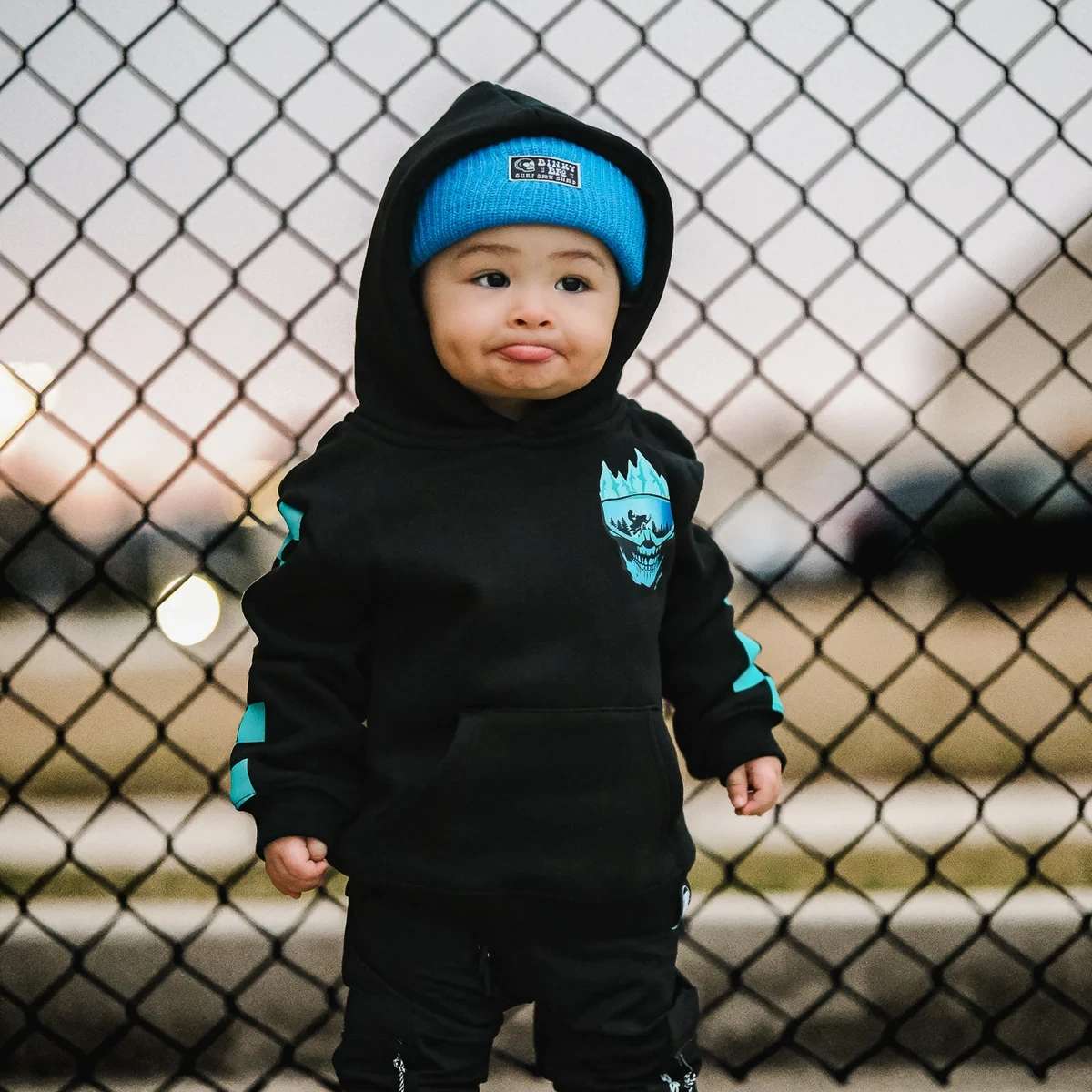 Rad Rascals Youth Skull Mountain Hoodie