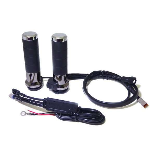 Koso Titan X Heated Grips for Harley-Davidson Cruisers (Closeout)