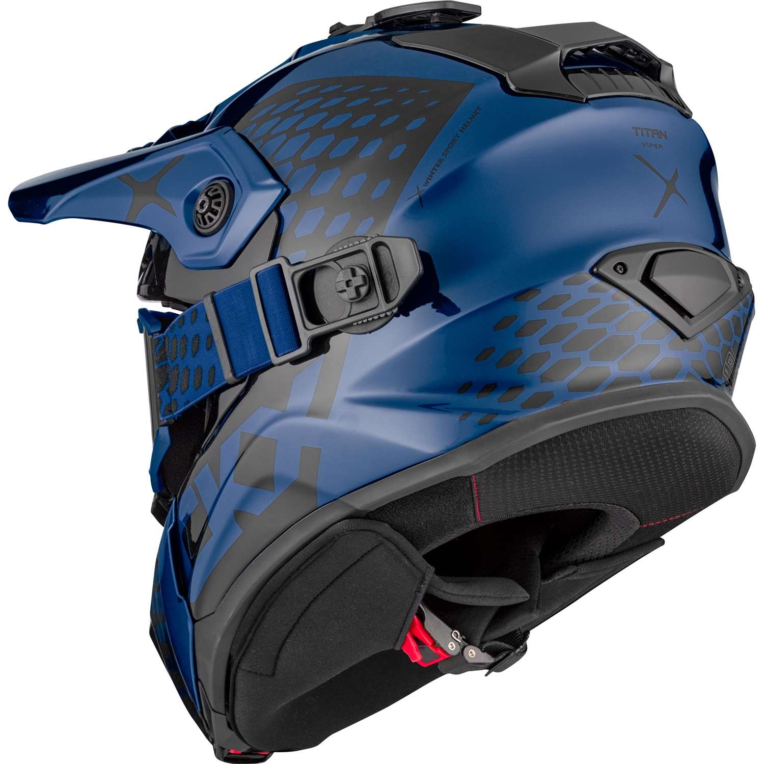 CKX Titan Original Viper Helmet w/ Dual Lens Goggle