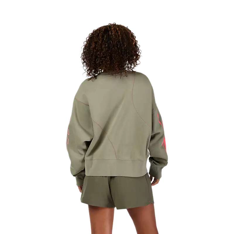 Fox Racing Women's Elevated Oversized Crew Sweatshirt