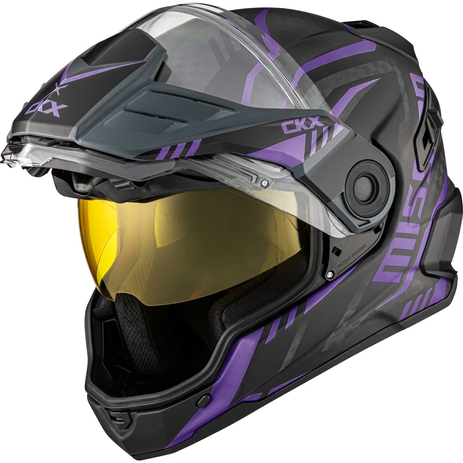 CKX Mission AMS Carbon Code Double Lens Full Face Helmet