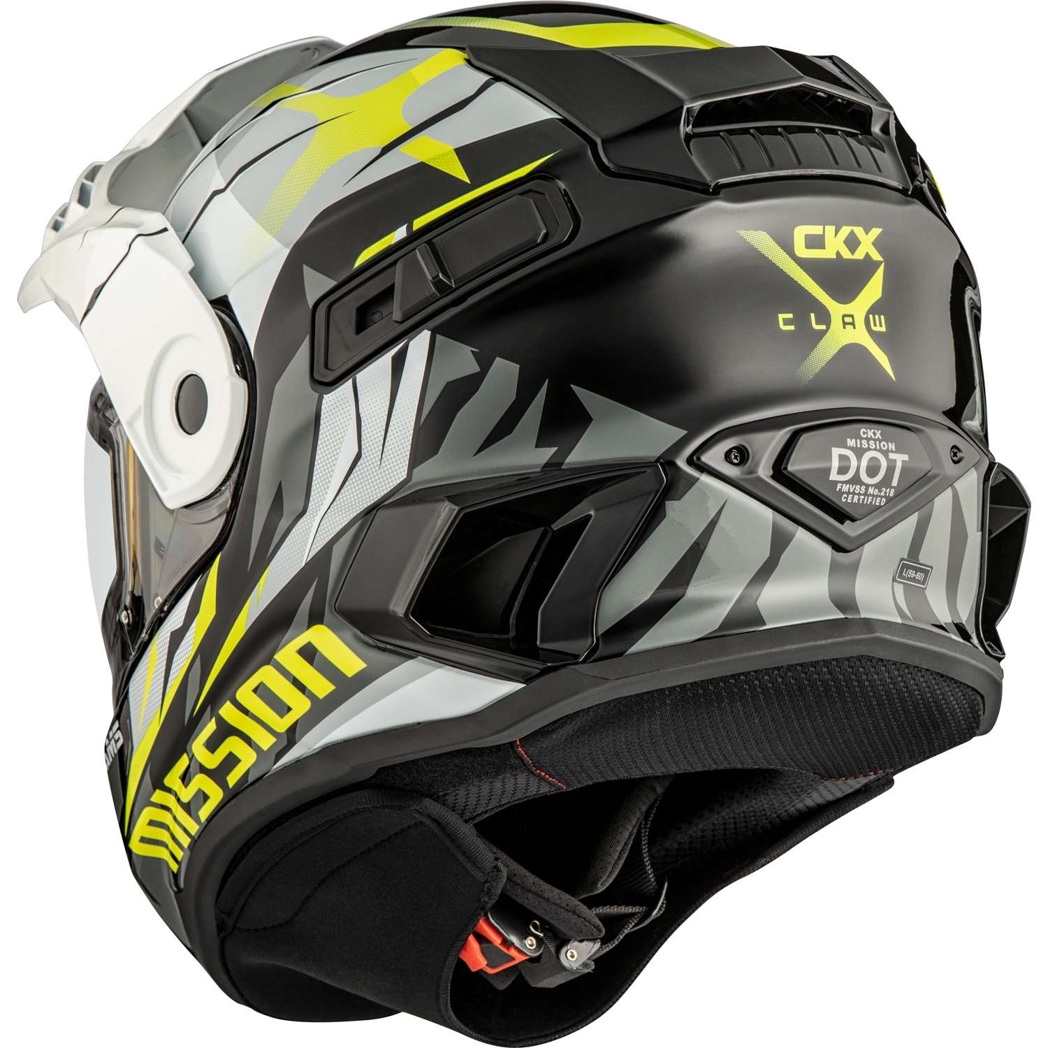 CKX Mission AMS Claw Double Lens Full Face Helmet