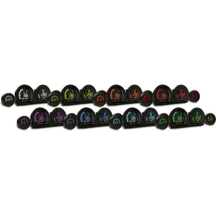 Koso HD-03 4-Piece Gauge Set