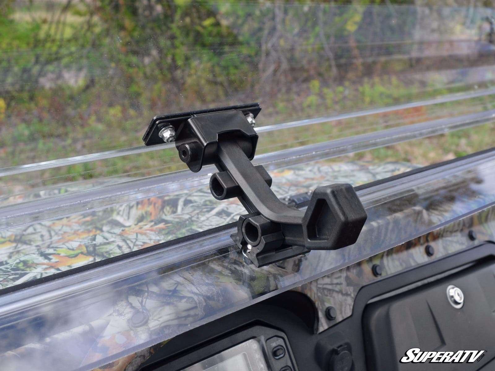 Pare-brise rabattable en polycarbonate pour UTV SuperATV