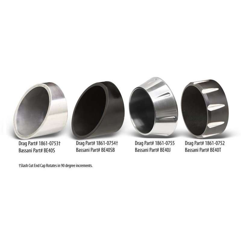 Bassani 4" Quick Change Series Slip-On Mufflers