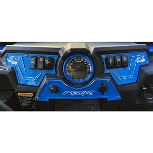 50 Caliber Dash Panel And Switches - 2 Piece