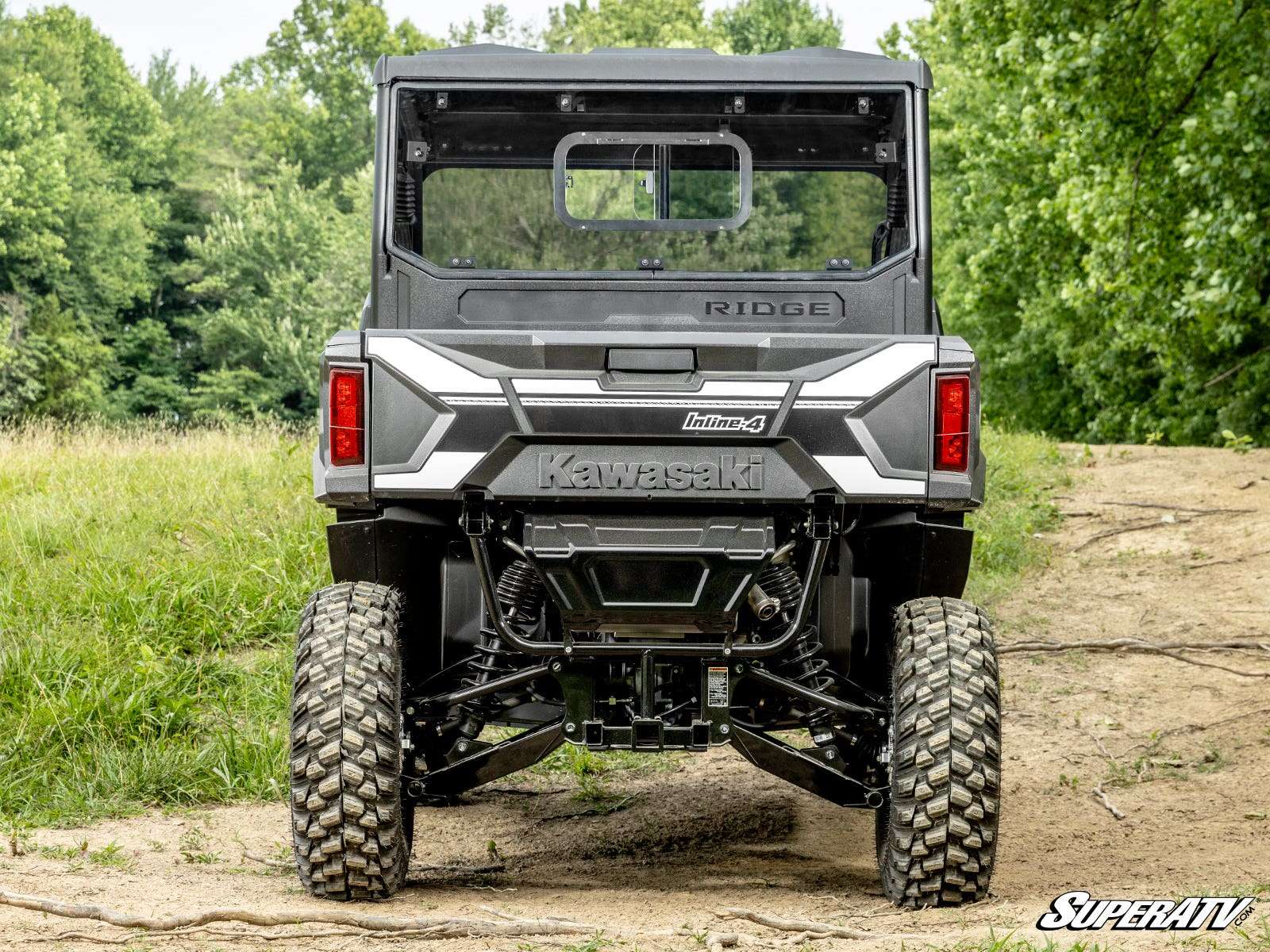 SuperATV Polycarbonate Sliding Rear UTV Windshield
