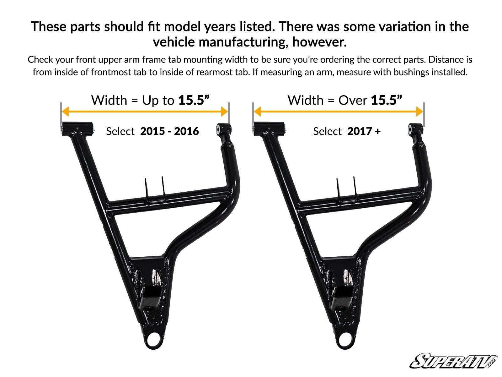 SuperATV Polaris RZR 900 to RZR S 900 Conversion Kit with 3" Lift Kit