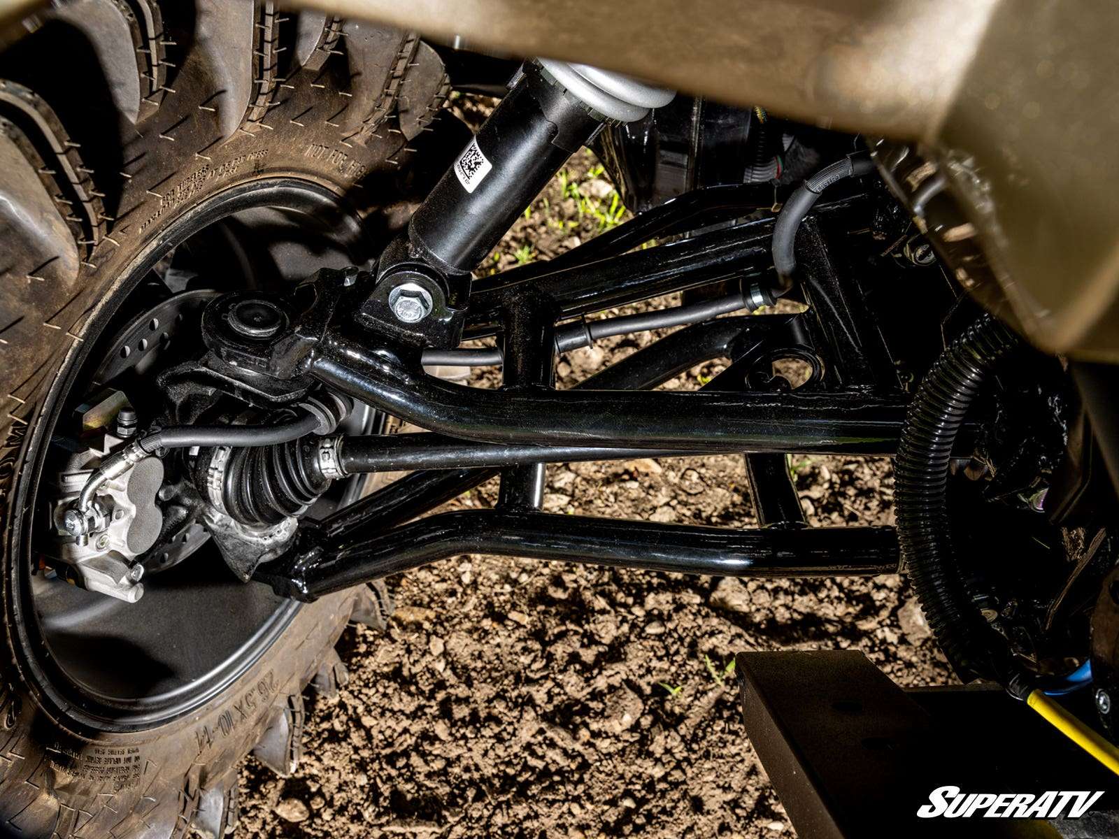 SuperATV Kawasaki Mule Pro 1000 High Clearance 1" Forward Offset A-Arms