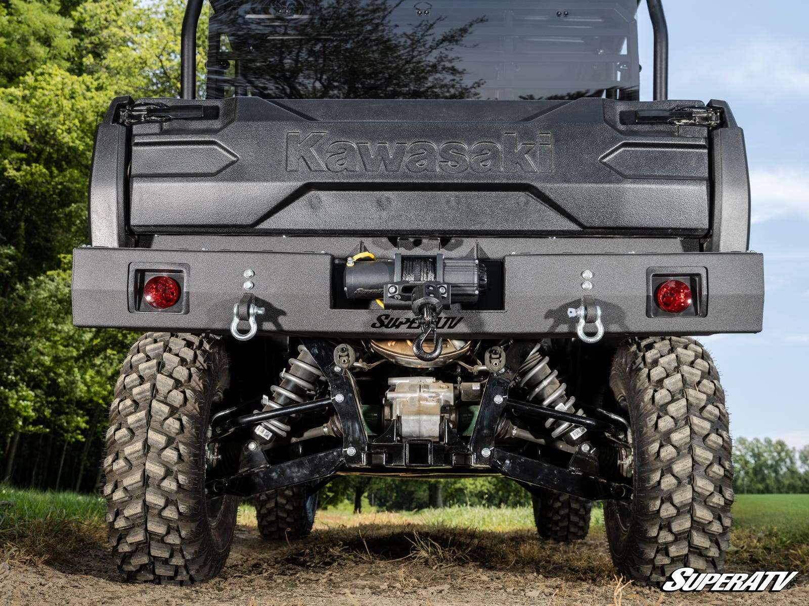 SuperATV Winch-Ready Rear Bumper
