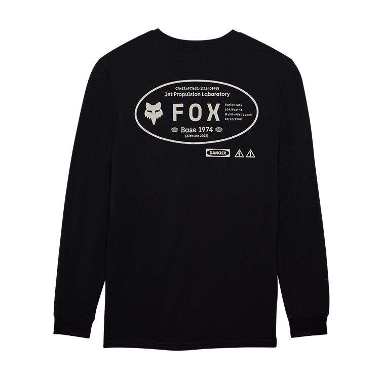 T-shirt à manches longues estampé Fox Racing de qualité supérieure